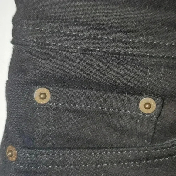 Acne Studio Bla Konst Black High Rise Stretchy Denim Jean Sz W28xL30 US - Picture 11 of 11